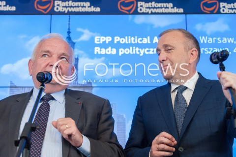 04.06.2018 WARSZAWA<br />KONFERENCJA PO W WARSZAWIE<br />N/Z JOSEPH DAUL GRZEGORZ SCHETYNA<br /> 