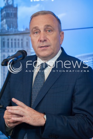  04.06.2018 WARSZAWA<br />KONFERENCJA PO W WARSZAWIE<br />N/Z GRZEGORZ SCHETYNA<br /> 