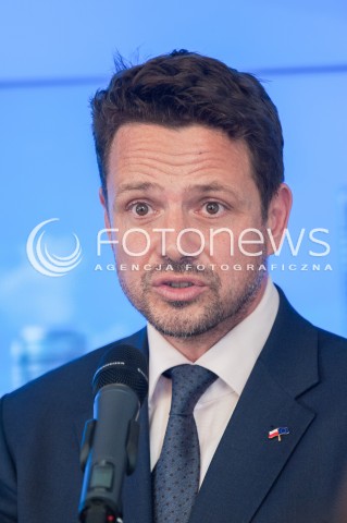  04.06.2018 WARSZAWA<br />KONFERENCJA PO W WARSZAWIE<br />N/Z RAFAL TRZASKOWSKI<br /> 