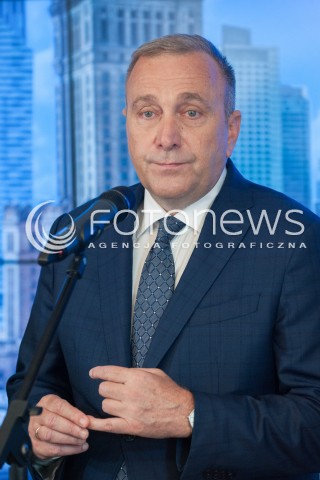  04.06.2018 WARSZAWA<br />KONFERENCJA PO W WARSZAWIE<br />N/Z GRZEGORZ SCHETYNA<br /> 