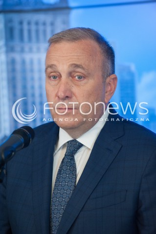  04.06.2018 WARSZAWA<br />KONFERENCJA PO W WARSZAWIE<br />N/Z GRZEGORZ SCHETYNA<br /> 