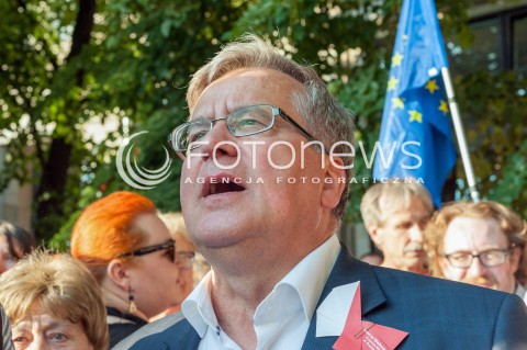  04.06.2018 WARSZAWA<br />TOAST ZA WOLNOSC POD NIESPODZIANKA<br />N/Z BRONISLAW KOMOROWSKI<br /> 