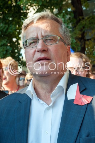  04.06.2018 WARSZAWA<br />TOAST ZA WOLNOSC POD NIESPODZIANKA<br />N/Z BRONISLAW KOMOROWSKI<br /> 