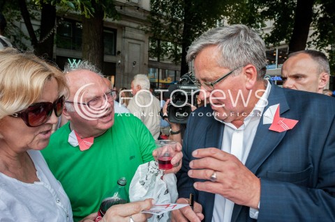  04.06.2018 WARSZAWA<br />TOAST ZA WOLNOSC POD NIESPODZIANKA<br />N/Z BRONISLAW KOMOROWSKI<br /> 