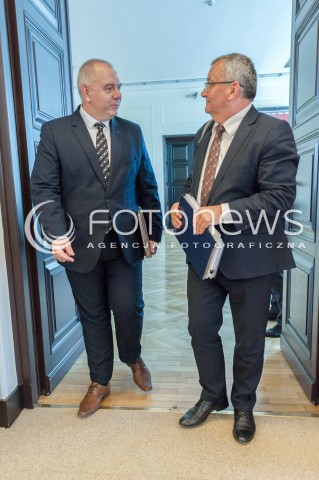  05.06.2018 WARSZAWA<br />POSIEDZENIE RADY MINISTROW<br />N/Z JACEK SASIN ANDRZEJ ADAMCZYK<br /> 