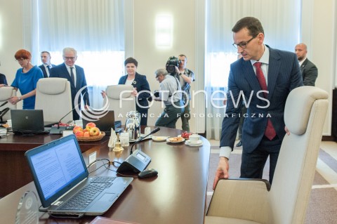 Posiedzenie Rady Ministrów w Warszawie