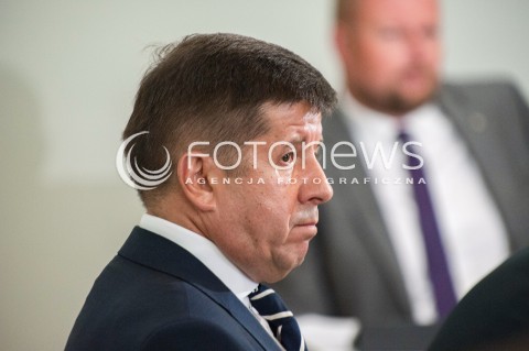  05.06.2018 WARSZAWA<br />POSIEDZENIE KOMISJI DS AMBER GOLD<br />N/Z MARIAN JANICKI<br /> 