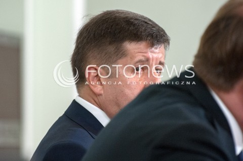  05.06.2018 WARSZAWA<br />POSIEDZENIE KOMISJI DS AMBER GOLD<br />N/Z MARIAN JANICKI<br /> 