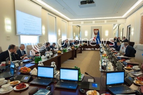  05.06.2018 WARSZAWA<br />POSIEDZENIE RADY MINISTROW<br />N/Z RADA MINISTROW SALA WIDOK VIEW<br /> 
