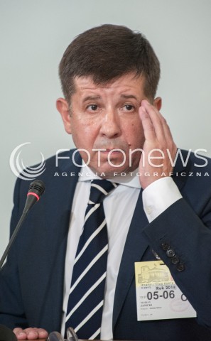  05.06.2018 WARSZAWA<br />POSIEDZENIE KOMISJI DS AMBER GOLD<br />N/Z MARIAN JANICKI<br /> 