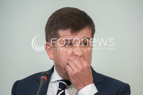  05.06.2018 WARSZAWA<br />POSIEDZENIE KOMISJI DS AMBER GOLD<br />N/Z MARIAN JANICKI<br /> 