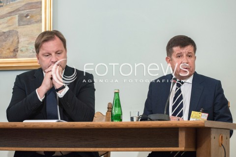  05.06.2018 WARSZAWA<br />POSIEDZENIE KOMISJI DS AMBER GOLD<br />N/Z MARIAN JANICKI<br /> 