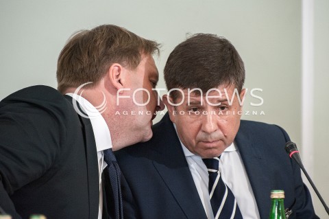  05.06.2018 WARSZAWA<br />POSIEDZENIE KOMISJI DS AMBER GOLD<br />N/Z MARIAN JANICKI<br /> 