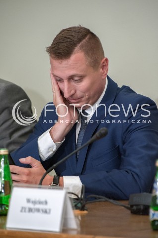  05.06.2018 WARSZAWA<br />POSIEDZENIE KOMISJI DS AMBER GOLD<br />N/Z KRZYSZTOF BREJZA<br /> 