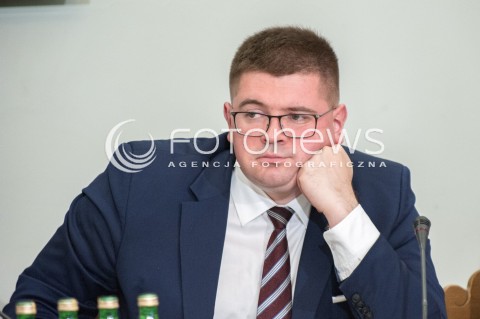  05.06.2018 WARSZAWA<br />POSIEDZENIE KOMISJI DS AMBER GOLD<br />N/Z TOMASZ RZYMKOWSKI<br /> 