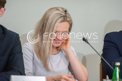  05.06.2018 WARSZAWA<br />POSIEDZENIE KOMISJI DS AMBER GOLD<br />N/Z MALGORZATA WASSERMANN<br /> 