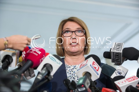  06.06.2018 WARSZAWA<br />POSIEDZENIE SEJMU<br />DEBATA I GLOSOWANIE NAD WNIOSKIEM O WOTUM NIEUFNOSCI DLA MINISTER RODZINY ELZBIETY RAFALSKIEJ I WICEPREMIER BEATY SZYDLO<br />N/Z BEATA MAZUREK<br /> 
