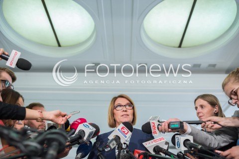  06.06.2018 WARSZAWA<br />POSIEDZENIE SEJMU<br />DEBATA I GLOSOWANIE NAD WNIOSKIEM O WOTUM NIEUFNOSCI DLA MINISTER RODZINY ELZBIETY RAFALSKIEJ I WICEPREMIER BEATY SZYDLO<br />N/Z BEATA MAZUREK<br /> 