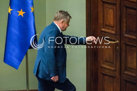  06.06.2018 WARSZAWA<br />POSIEDZENIE SEJMU<br />DEBATA I GLOSOWANIE NAD WNIOSKIEM O WOTUM NIEUFNOSCI DLA MINISTER RODZINY ELZBIETY RAFALSKIEJ I WICEPREMIER BEATY SZYDLO<br />N/Z KRZYSZTOF JURGIEL<br /> 