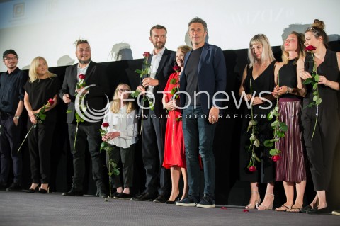  07.06.2018 LODZ <br />PREMIERA FILMU PAWLA PAWLIKOWSKIEGO ZIMNA WOJNA<br />N/Z TOMASZ KOT JOANNA KULIG PAWEL PAWLIKOWSKI<br /> 