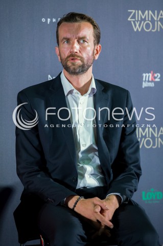  07.06.2018 LODZ <br />PREMIERA FILMU PAWLA PAWLIKOWSKIEGO ZIMNA WOJNA<br />N/Z TOMASZ KOT <br /> 