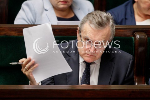  07.06.2018 WARSZAWA SEJM <br />POSIEDZENIE SEJMU<br />N/Z PIOTR GLINSKI<br /> 