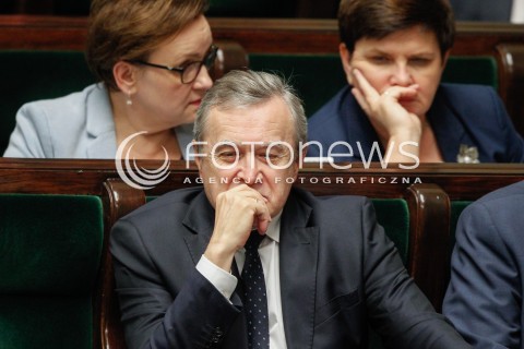  07.06.2018 WARSZAWA SEJM <br />POSIEDZENIE SEJMU<br />N/Z PIOTR GLINSKI<br /> 