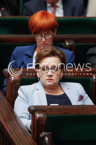  07.06.2018 WARSZAWA SEJM <br />POSIEDZENIE SEJMU<br />N/Z ANNA ZALEWSKA ELZBIETA RAFALSKA<br /> 