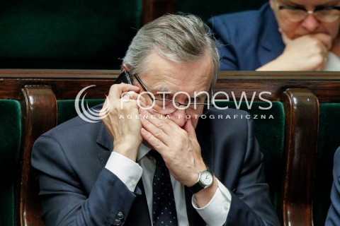  07.06.2018 WARSZAWA SEJM <br />POSIEDZENIE SEJMU<br />N/Z PIOTR GLINSKI<br /> 