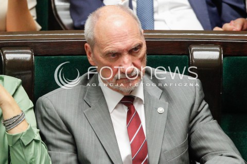  07.06.2018 WARSZAWA SEJM <br />POSIEDZENIE SEJMU<br />N/Z ANTONI MACIEREWICZ<br /> 