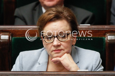  07.06.2018 WARSZAWA SEJM <br />POSIEDZENIE SEJMU<br />N/Z ANNA ZALEWSKA<br /> 