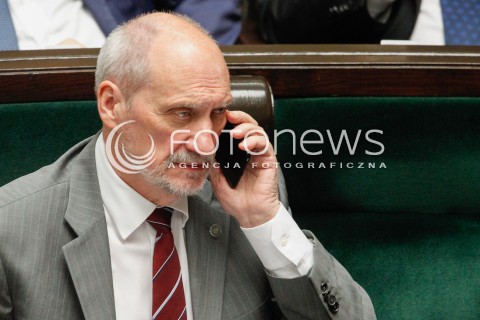 Posiedzenie Sejmu w Warszawie