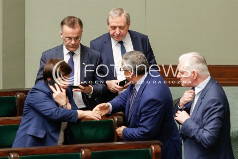  07.06.2018 WARSZAWA SEJM <br />POSIEDZENIE SEJMU<br />N/Z JAROSLAW SELLIN HENRYK KOWALCZYK ANDRZEJ ADAMCZYK BEATA SZYDLO JAROSLAW GOWIN<br /> 