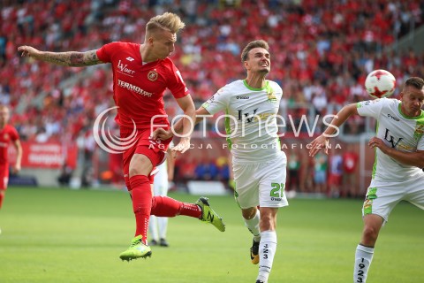  09.06.2018 LODZ <br />
PILKA NOZNA MEZCZYZN III LIGA SEZON 2017/2018<br />
MECZ WIDZEW LODZ - LECHIA TOMASZOW MAZOWIECKI<br />
N/Z SEBASTIAN ZIELENIECKI<br />
 