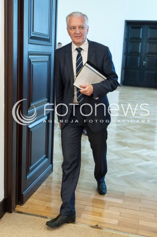  12.06.2018 WARSZAWA<br />POSIEDZENIE RADY MINISTROW<br />N/Z JAROSLAW GOWIN<br /> 