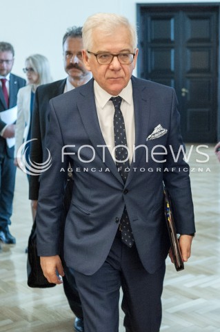  12.06.2018 WARSZAWA<br />POSIEDZENIE RADY MINISTROW<br />N/Z JACEK CZAPUTOWICZ<br /> 