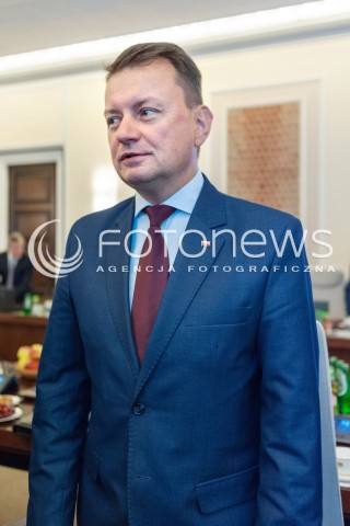  12.06.2018 WARSZAWA<br />POSIEDZENIE RADY MINISTROW<br />N/Z MARIUSZ BLASZCZAK<br /> 