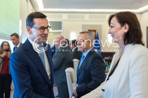  12.06.2018 WARSZAWA<br />POSIEDZENIE RADY MINISTROW<br />N/Z  PREMIER MATEUSZ MORAWIECKI JOLANTA RUSINIAK<br /> 