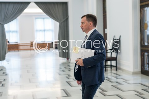  14.06.2018 WARSZAWA<br />POSIEDZENIE SEJMU<br />N/Z ZBIGNIEW ZIOBRO<br /> 