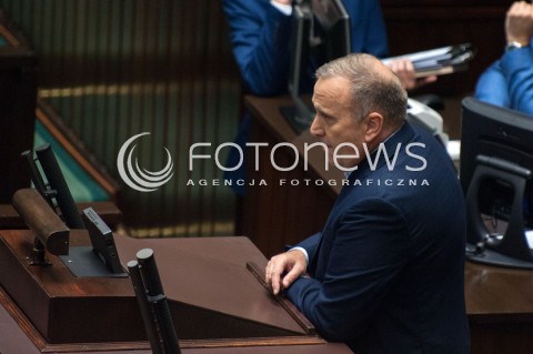  14.06.2018 WARSZAWA<br />POSIEDZENIE SEJMU<br />N/Z GRZEGORZ SCHETYNA<br /> 