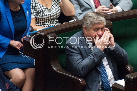  14.06.2018 WARSZAWA<br />POSIEDZENIE SEJMU<br />N/Z KRZYSZTOF JURGIEL<br /> 