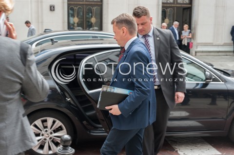  14.06.2018 WARSZAWA<br />POSIEDZENIE SEJMU<br />N/Z MARIUSZ BLASZCZAK<br /> 