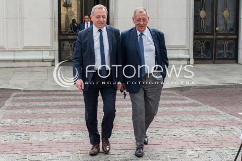  14.06.2018 WARSZAWA<br />POSIEDZENIE SEJMU<br />N/Z HENRYK KOWALCZYK JAN SZYSZKO<br /> 