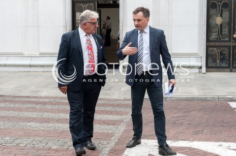  14.06.2018 WARSZAWA<br />POSIEDZENIE SEJMU<br />N/Z ZBIGNIEW ZIOBRO<br /> 