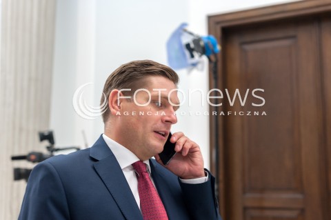  14.06.2018 WARSZAWA<br />POSIEDZENIE SEJMU<br />N/Z BARTOSZ KOWNACKI<br /> 