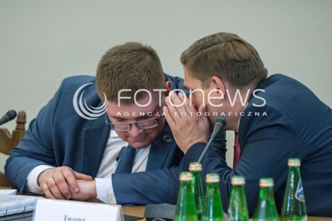  14.06.2018 WARSZAWA<br />POSIEDZENIE SEJMU<br />KOMISJA DS. AMBER GOLD<br />N/Z BARTOSZ KOWNACKI TOMASZ RZYMKOWSKI<br /> 