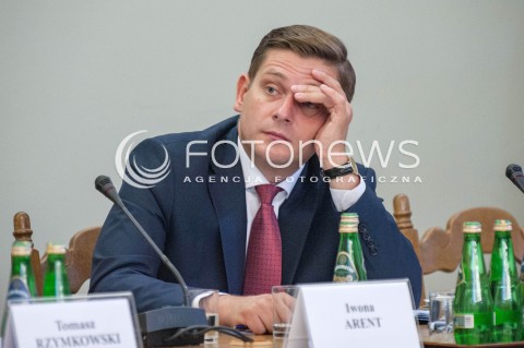  14.06.2018 WARSZAWA<br />POSIEDZENIE SEJMU<br />KOMISJA DS. AMBER GOLD<br />N/Z BARTOSZ KOWNACKI<br /> 