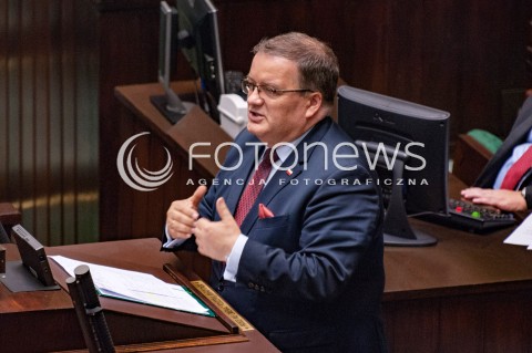  14.06.2018 WARSZAWA<br />POSIEDZENIE SEJMU<br />N/Z ANDRZEJ DERA<br /> 
