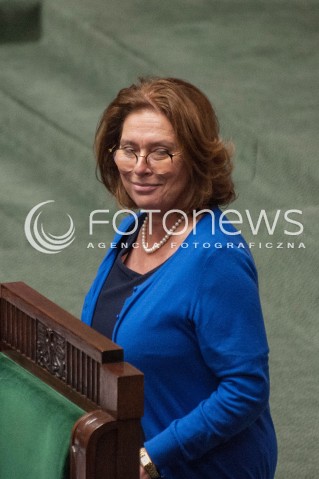  14.06.2018 WARSZAWA<br />POSIEDZENIE SEJMU<br />N/Z MALGORZATA KIDAWA BLONSKA<br /> 