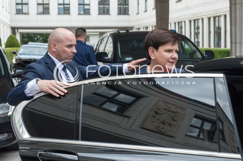  15.06.2018 WARSZAWA<br />POSIEDZENIE SEJMU<br />N/Z BEATA SZYDLO OCHRONA SOP FUNKCJONARIUSZ<br /> 